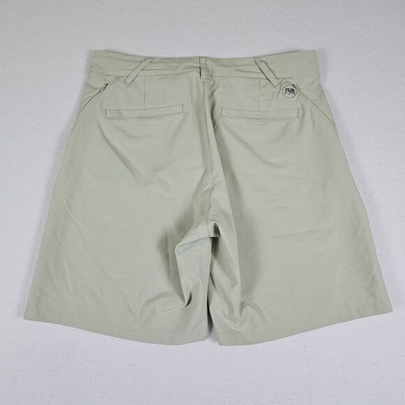 Normal Brand Hybrid Shorts Mens 31 Stretch Chino Performance 8" Zip Pocket Golf - Picture 4 of 15